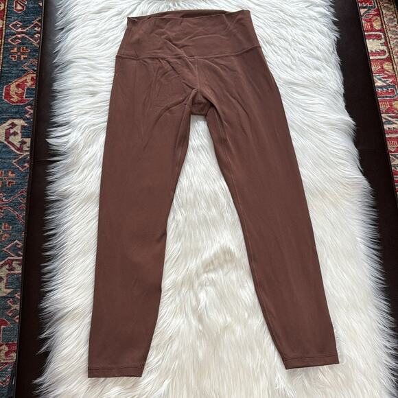 CRZ Yoga Hot Fudge Brown Butter Luxe Leggings 23” - Picture 2 of 8